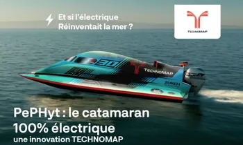 Technomap dévoilera son catamaran électrique au Grand Pavois de La Rochelle