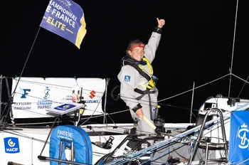 Charlotte Yven, première femme sacrée Championne de France Élite de Course au Large