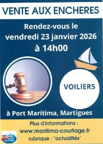 Vente aux enchères nautique à Martigues : Acquérir un voilier autrement