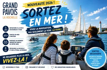 Grand Pavois La Rochelle 2026 : « Sortez en mer », la grande nouveauté qui va faire vivre la navigation aux visiteurs