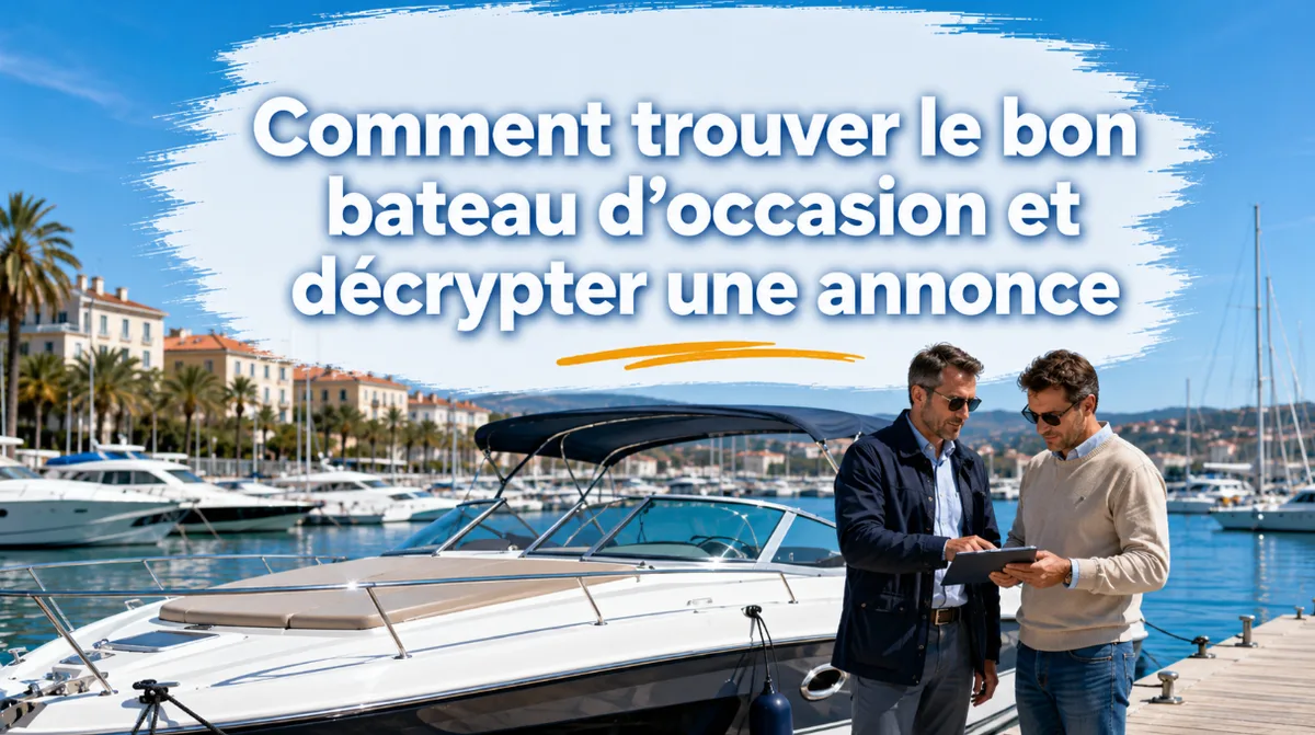 2/6 Comment trouver le bon bateau d'occasion et décrypter une annonce