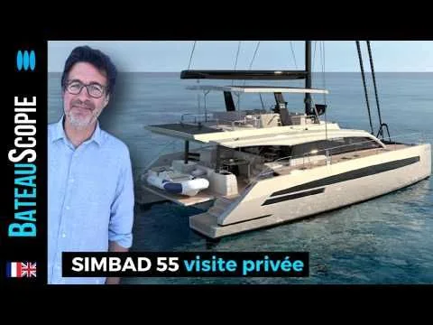 Simbad 55 - un catamaran de voyage luxueux, performant simple à manoeuvrer en équipage réduit