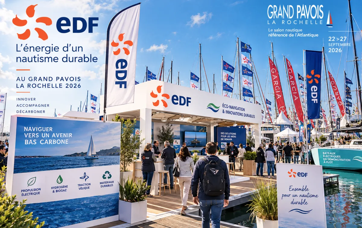 Grand Pavois 2026 : EDF met l’électrique, le solaire et les nouveaux usages du nautisme à l’épreuve du réel