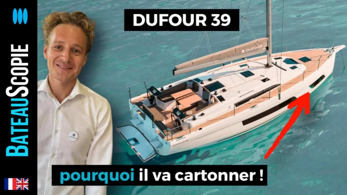 Dufour 39 : le nouveau croiseur de 12 mètres qui veut réconcilier confort et plaisir de naviguer
