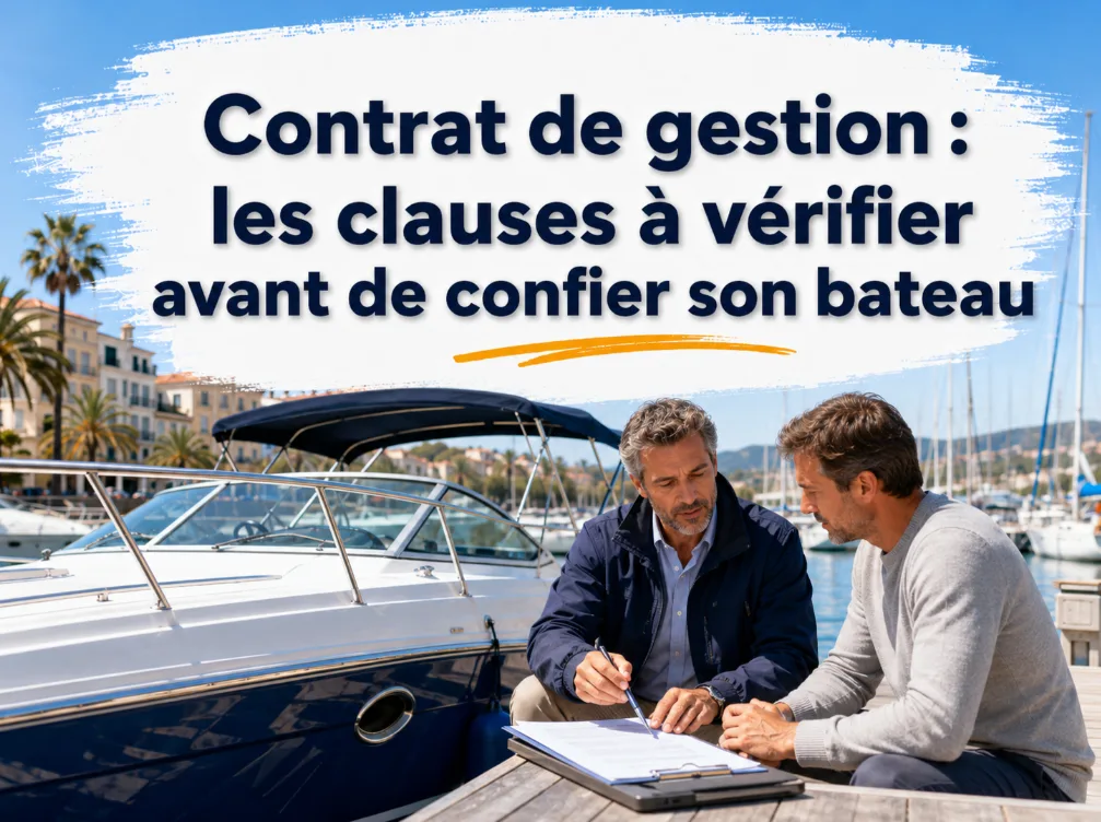 3/5 Contrat de gestion : les clauses à vérifier avant de confier son bateau