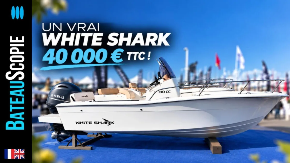 White Shark 190 CC : un bateau de 6 mètres à 40 000 euros TTC, le retour du premium accessible ?
