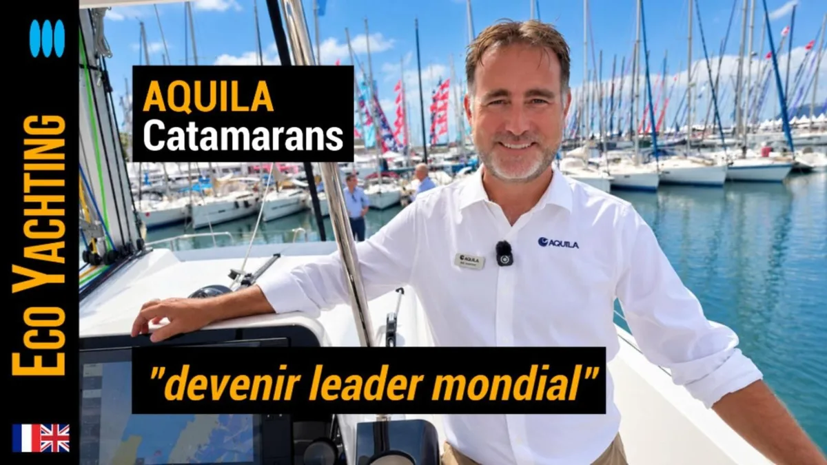Aquila Catamarans accélère dans la voile : déjà 60 commandes pour les 45 et 50 Sail, avant un 65 pieds en 2028