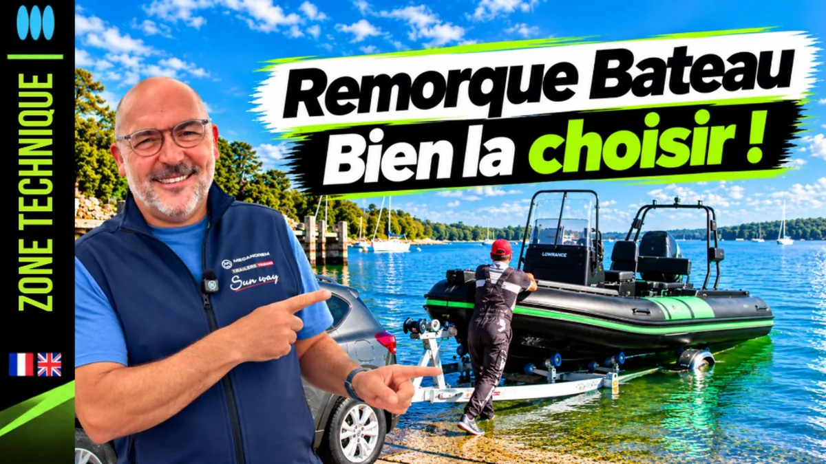 Remorque bateau : comment bien la choisir et éviter les erreurs qui peuvent coûter cher ?