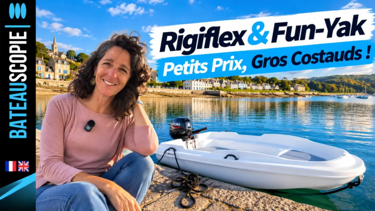 Rigiflex et Fun Yak : des petits bateaux rotomoulés, costauds et accessibles pour la pêche, la rivière et la mer !