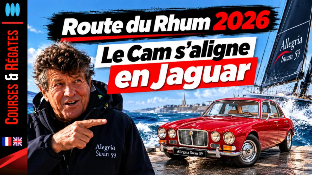 Route du Rhum 2026 – Jean Le Cam s'aligne en Jaguar avec son Swan 59 Alegria !